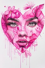 Obraz premium Valentine's day illustration