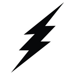 Flash icon vector. Power icon. Light icon. vector illustration. 