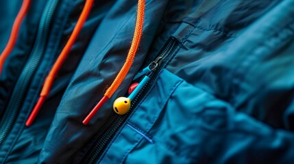A photo of colorful ear buds emerging from a pock