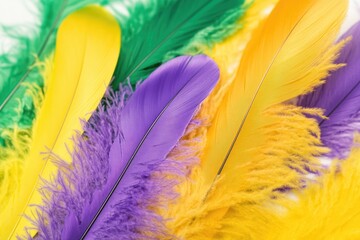 A close-up view of a collection of feathers, great for wildlife or nature themed designs