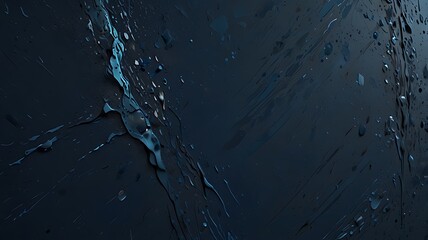 Abstract dark texture with fluid-like patterns and reflections.