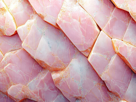 Pink Opal Texture: A mesmerizing close-up of a pink opal surface, revealing its intricate patterns and vibrant hues, highlighting the beauty and complexity of this natural gemstone.