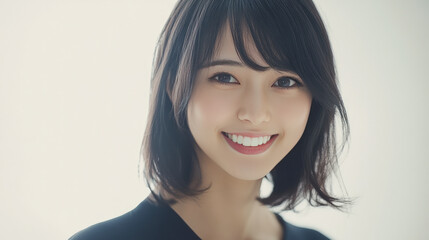 Portrait shot of business woman in suit
