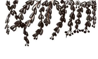 illustration of a tree and copy space for text