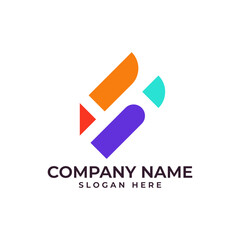 abstract shapes in a dynamic arrangement within a dark circle, suggesting connection, community, and collaboration, creativity, while the overall design is modern and visually appealing.