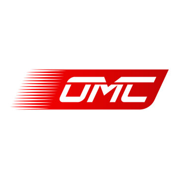 A dynamic logo featuring the letters "OMC" in a bold, stylized font with a checkered flag motif. The design evokes speed, power, and competition, for a racing team, event, or automotive brand