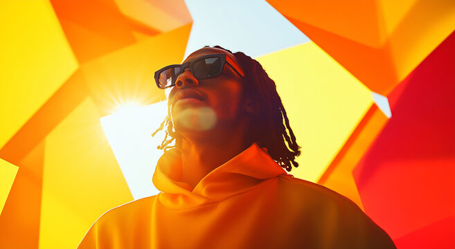 Sunlight enhances bright colors - Powered by Adobe