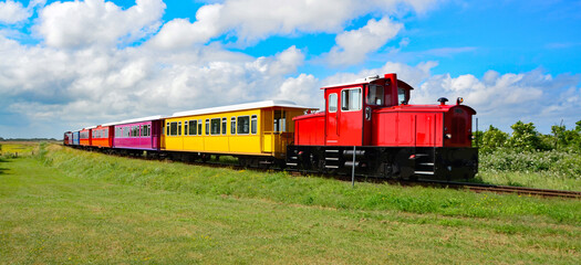 Die Inselbahn Langeoog,  Nordseeinsel