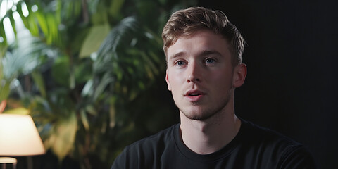 Young man shares his story