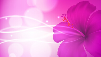 Abstract purple gradient multipurpose flower background design