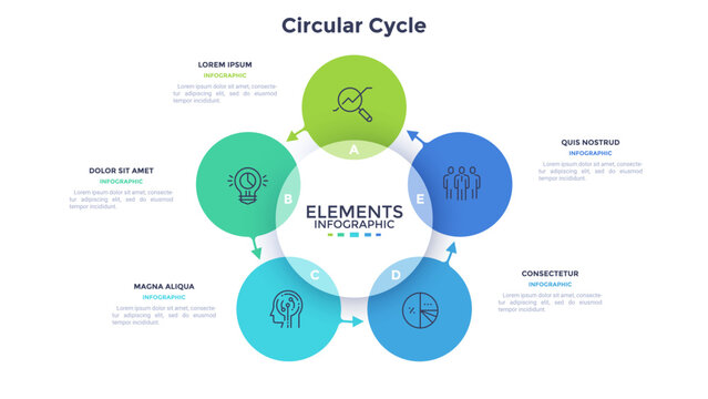 Modern Infographic Vector Template