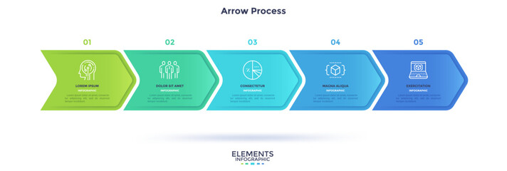Modern Infographic Vector Template