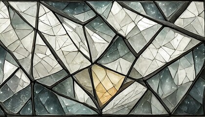 Moonstone crystal glass texture, bright shades of colors and geometric shapes pattern