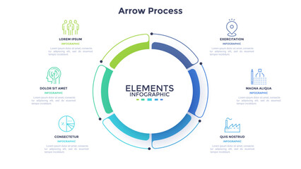 Modern Infographic Vector Template
