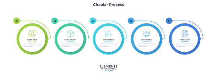 Modern Infographic Vector Template