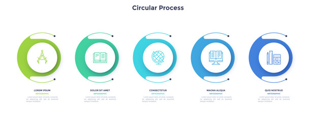 Modern Infographic Vector Template