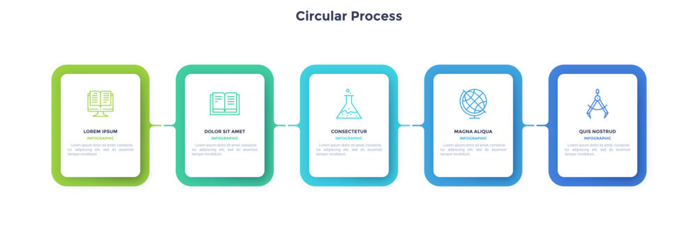 Modern Infographic Vector Template