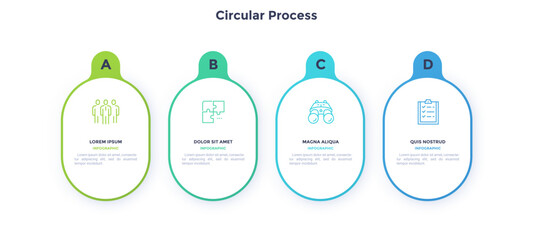Modern Infographic Vector Template
