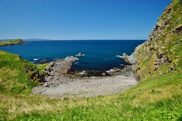 利尻島　初夏の風景