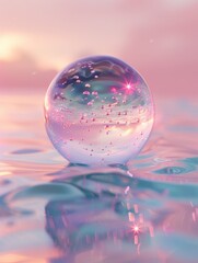 Dreamy Stairways and Crystal Spheres in Ethereal Clouds