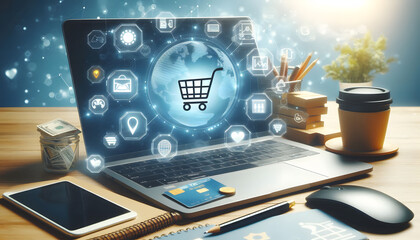 Internet Marketing and Online Business Growth Concept