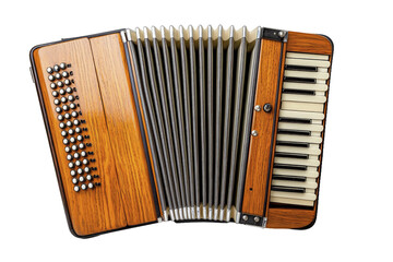 Classic accordion showcasing intricate craftsmanship details