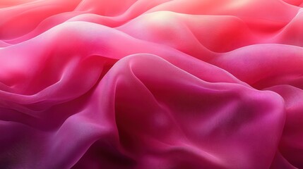 Obraz premium Abstract Pink and Magenta Silk Fabric Texture