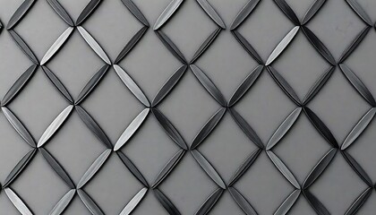 Abstract Gray Diamond Pattern With Elliptical Shapes