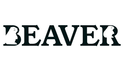 Regal Beaver Letter Logo Design, Majestic Beaver Monogram Logo, Beaver Lettermark for Branding, Bold Beaver Letter Identity Design, Luxury Logo with Letters