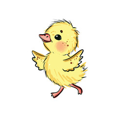 Adorable Little Duckling Illustration and Creative Kids Activities Cute Baby Giraffe Watercolor Illustration