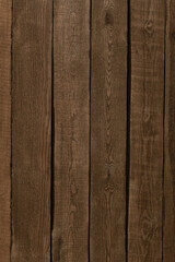 Naklejka premium natural wood background or texture of dark boards