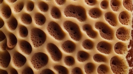 Sponge, macro photography