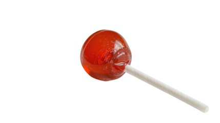 Candy confectionery lollipop on transparent background