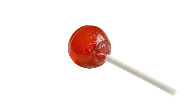 Candy confectionery lollipop on transparent background