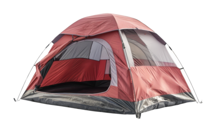 Tent on transparent background 