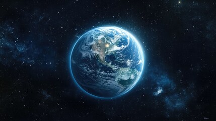 Earth's Horizon at Dawn: A Cosmic Sunris