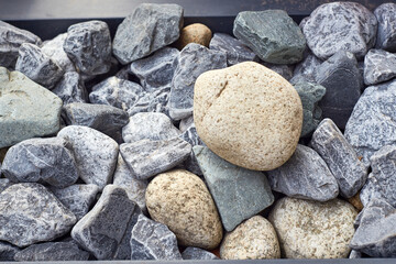 colorful stones pebbles cobblestones close-up