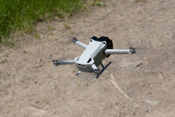 Drohne in Nahaufnahme - Ferngesteuert