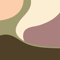 Abstract background with hand drawn doodle lines art.