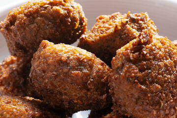 bowl of falafel