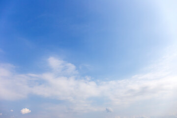 Beautiful sky background with many clouds.