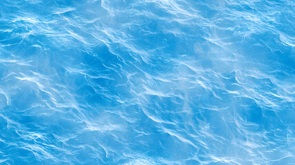 Ocean waves, ocean blue water landscape, aerial view