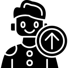 Obraz premium Profile Picture Upload Icon