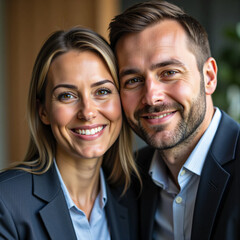 Fototapeta premium Small business owners couple 
