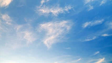 white cloud with blue sky background