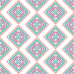geometric ethnic ikat tribal pattern, oriental traditional. design for background, notebook cover, carpet, cloth, batik, textile, paper print, sarong, card, floor, curtain, fabric print, silk