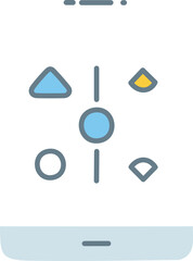 Kontrol Seluler mengatur ikon vektor1.eps, Kontrol Seluler mengatur ikon vektor