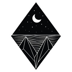 black and white background