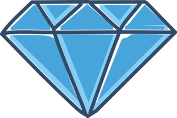 set of diamond icon collection vector design illustration isolated