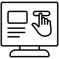 Subscription Line Icon Style